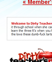 Dirty Teachers Pet - Click Here Now to Enter