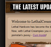 Lethal Creampies - Click Here Now to Enter