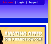 Pee and Blow - Click Here Now to Enter