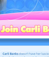 Carli Banks Club - Click Here Now to Enter