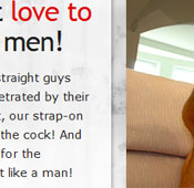 I Strapon My Man - Click Here Now to Enter