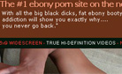 EbonyAddiction - Click Here Now to Enter