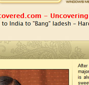 India Uncovered - Click Here Now to Enter
