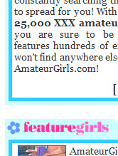 Amateur Girls - Click Here Now to Enter