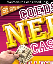 CoedsNeedCash - Click Here Now to Enter